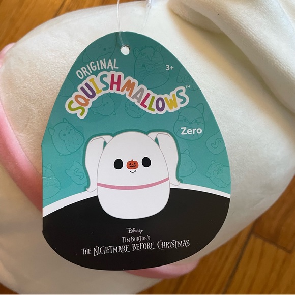 Squishmallow nightmare before christmas zero 8” plush - Picture 3 of 5
